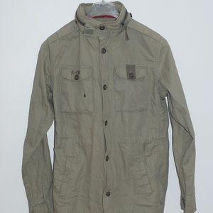 Altamont Skate Mens Hooded Military Jacket